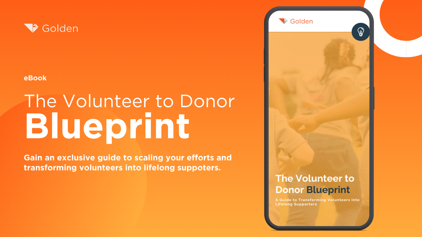 [ebook] Volunteer to Donor Social Graphic